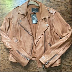 NWT Genuine Leather Jacket